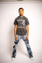 Load image into Gallery viewer, Double Denim Flares