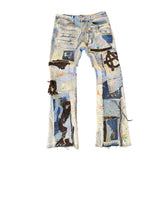 Load image into Gallery viewer, Double Denim Flares