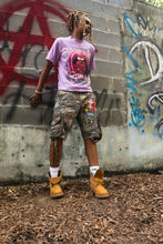 Load image into Gallery viewer, PATCHED CAMO SHORTS
