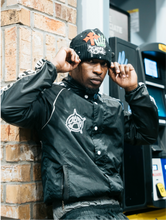 Load image into Gallery viewer, BLACK RHINESTONE BEANIE
