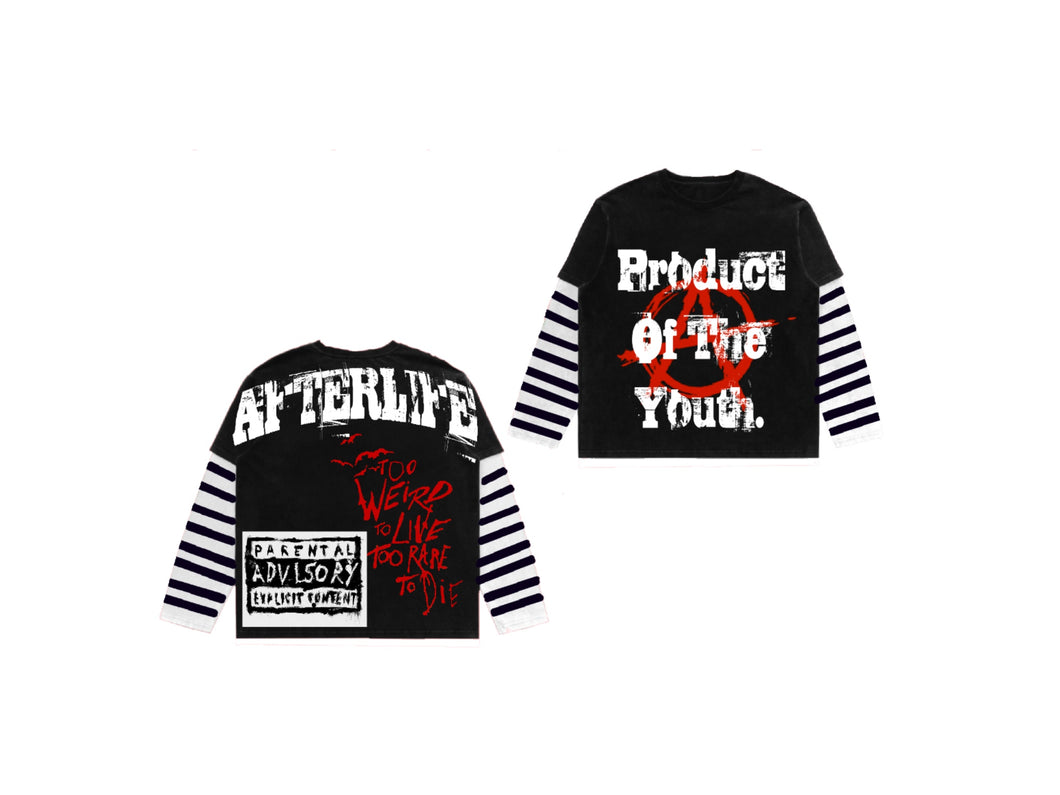 “PRODUCT OF THE YOUTH” DOUBLE SLEEVE SHIRT