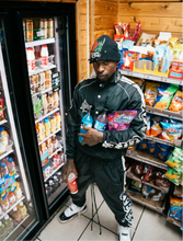 Load image into Gallery viewer, BLACK RHINESTONE BEANIE
