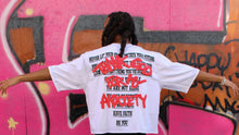 Load image into Gallery viewer, "THANK YOU, ANXIETY" BOX CUT TEE
