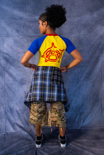 Load image into Gallery viewer, "COLOUR" 3 WAY FEMALE CROPPED TEE
